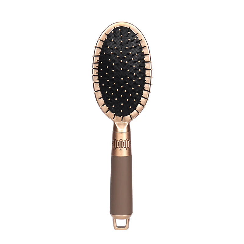 Brosse Démêlante Massante – Cheveux Bouclés, Frisés et Crépus